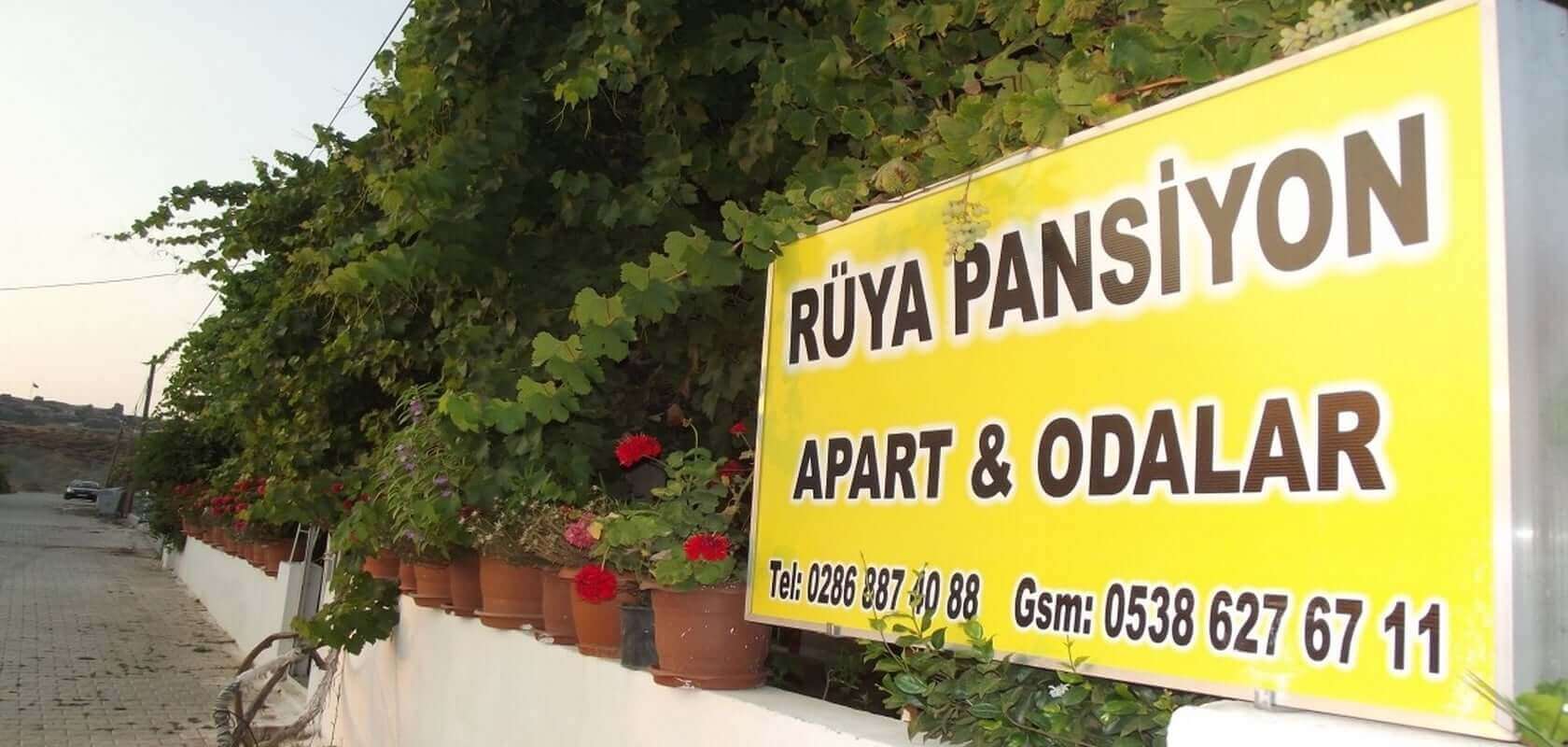 Gökçe ada pansiyon telefon